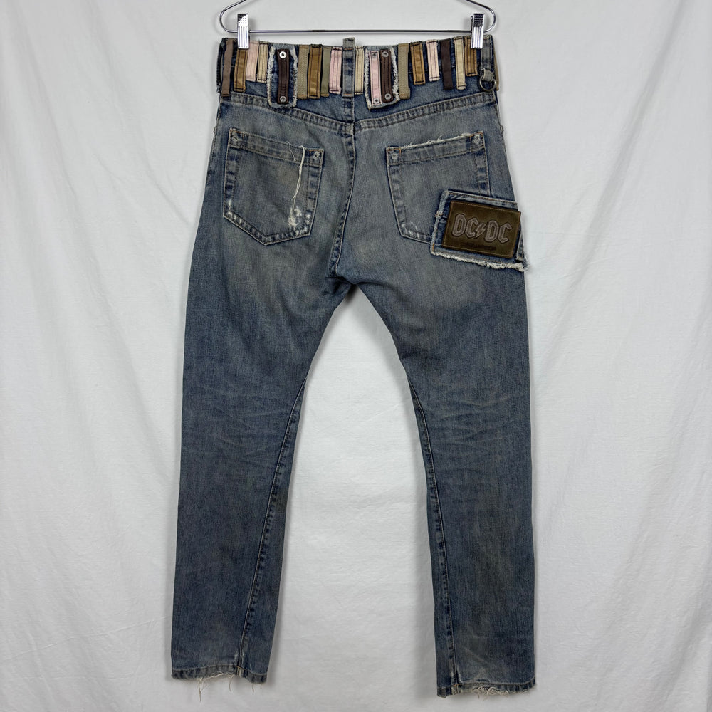 Dsquared2 Belt Loop Lightwash Jeans
