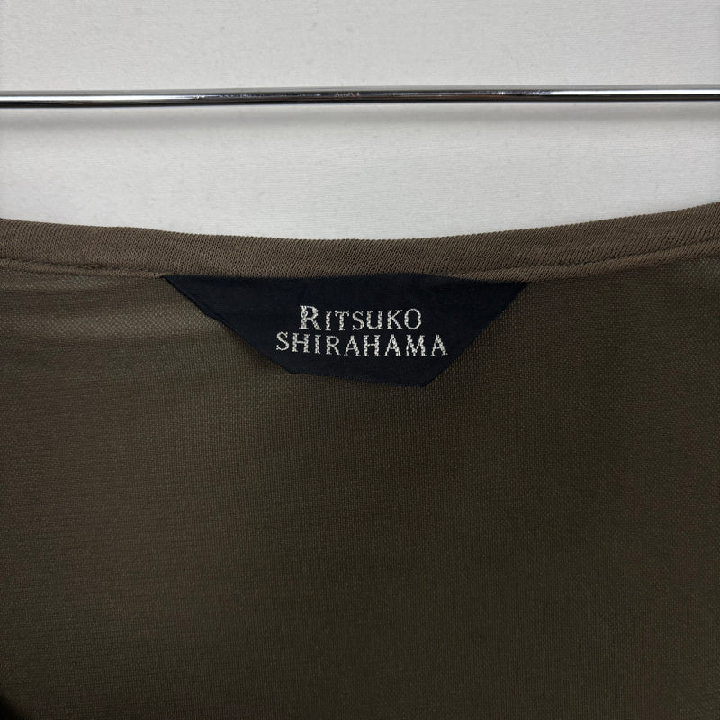Ritsuko Shirahama Layered Ruffle Maxi Skirt