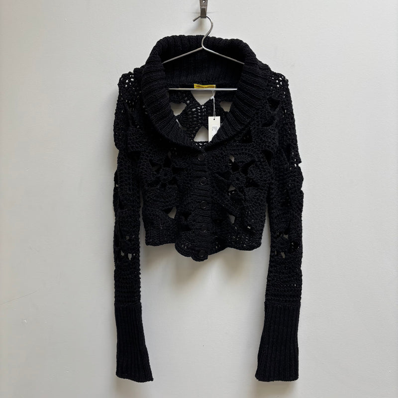 Catherine Malandrino Crochet Cardigan