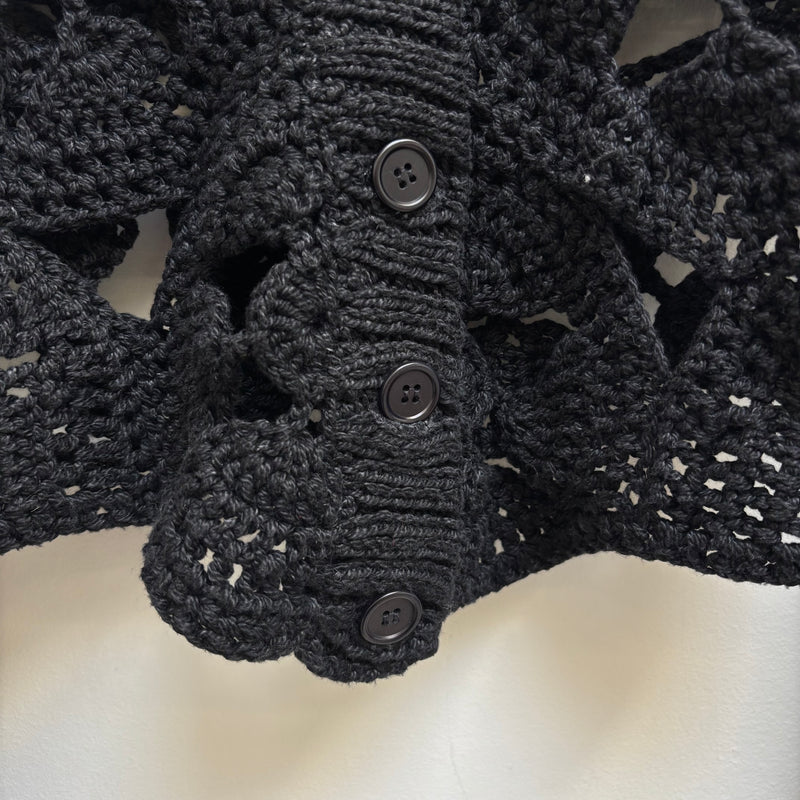 Catherine Malandrino Crochet Cardigan