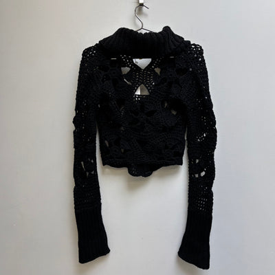 Catherine Malandrino Crochet Cardigan