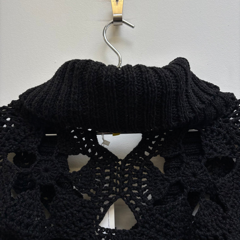 Catherine Malandrino Crochet Cardigan