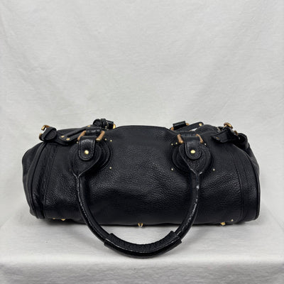 00s Chloé Black Leather Paddington Bag