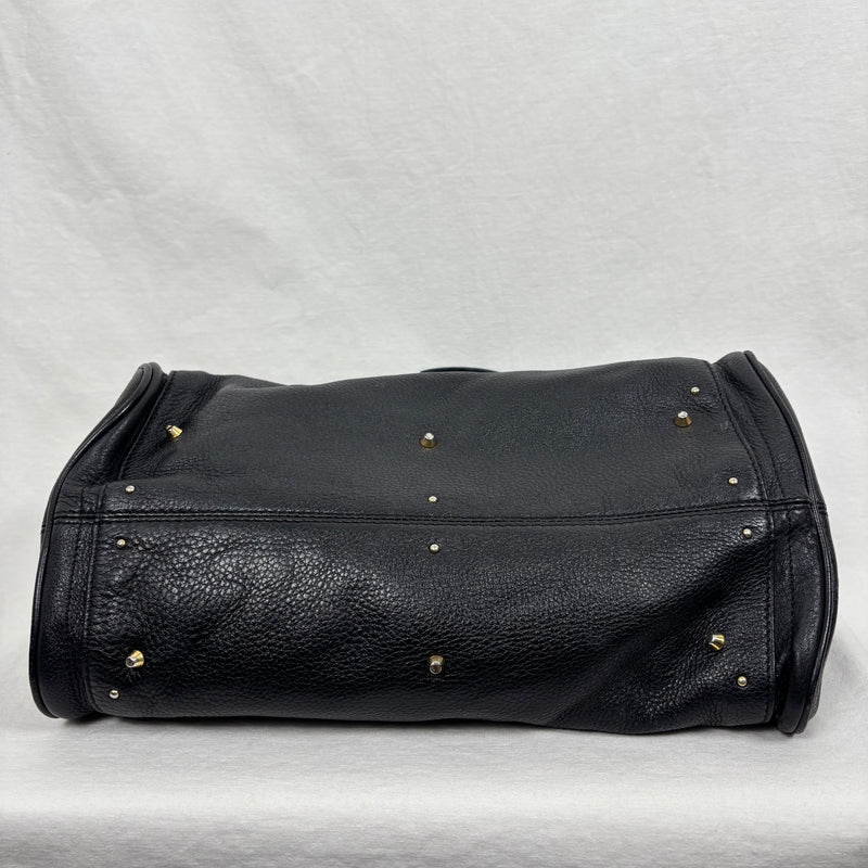 00s Chloé Black Leather Paddington Bag