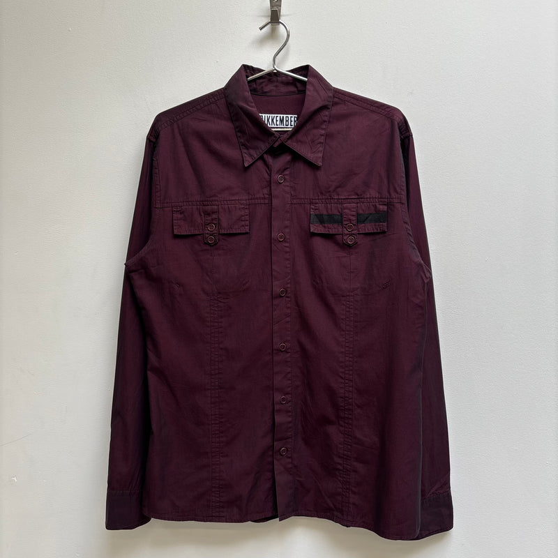 Dirk Bikkembergs Cargo Button Up Shirt
