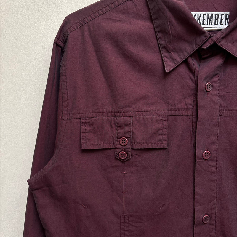 Dirk Bikkembergs Cargo Button Up Shirt