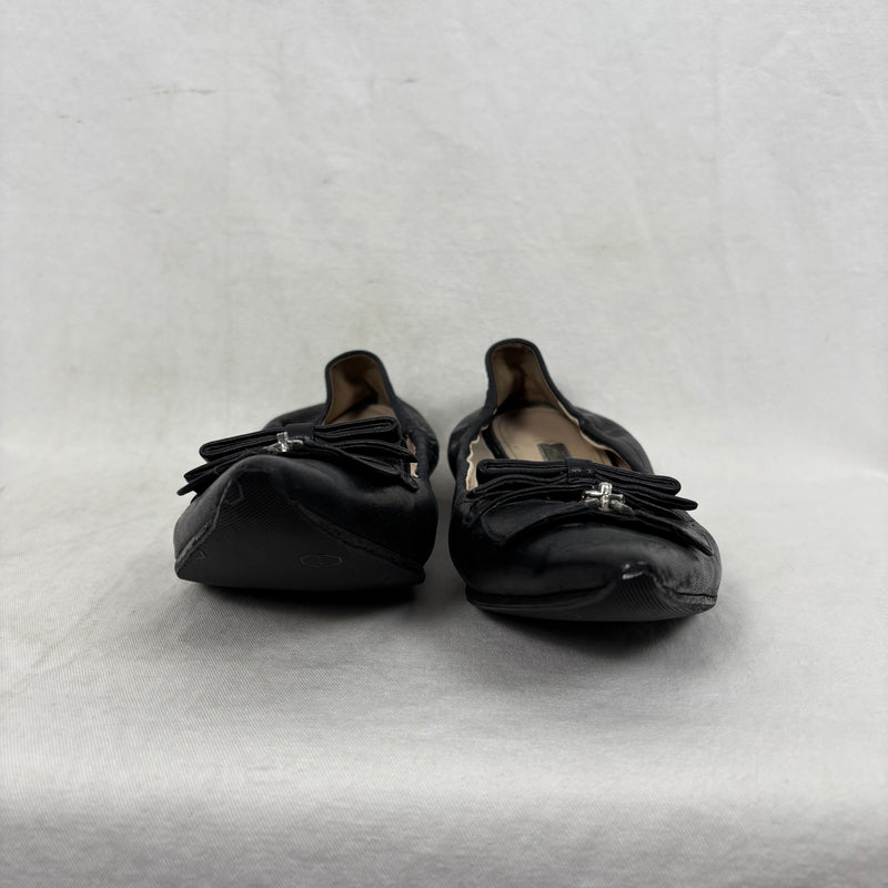 Prada Zipper Flats
