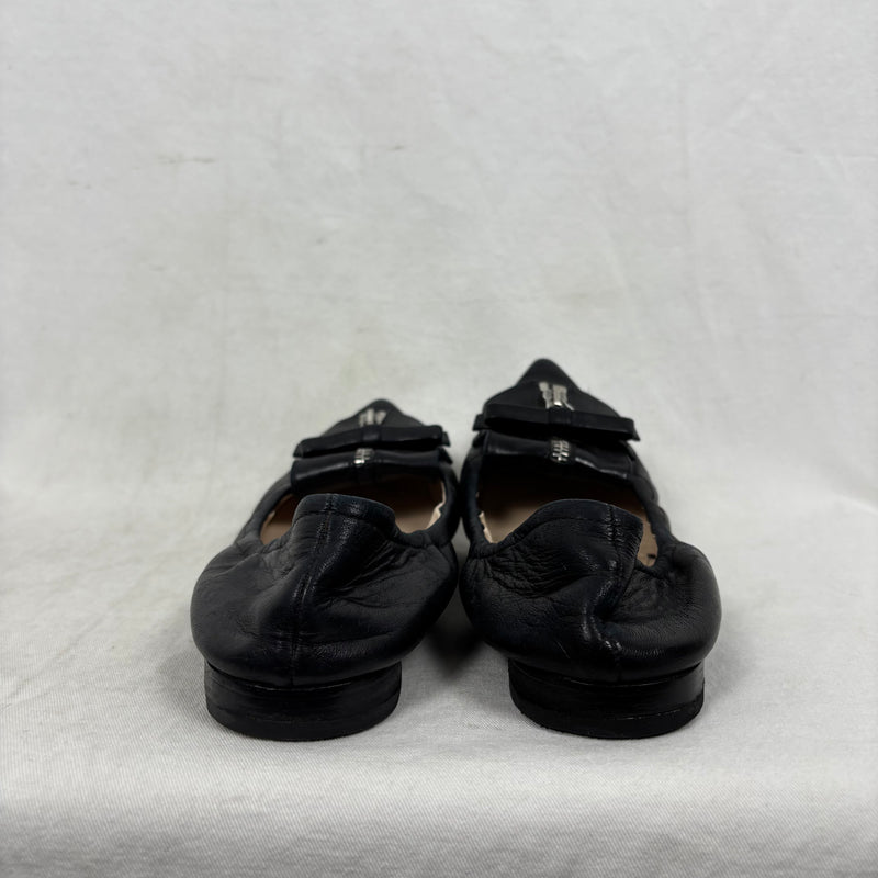 Prada Zipper Flats