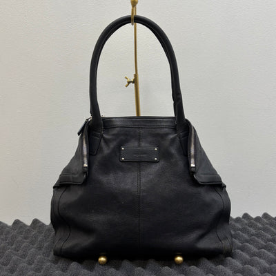 Alexander McQueen De Manta Leather Tote Bag