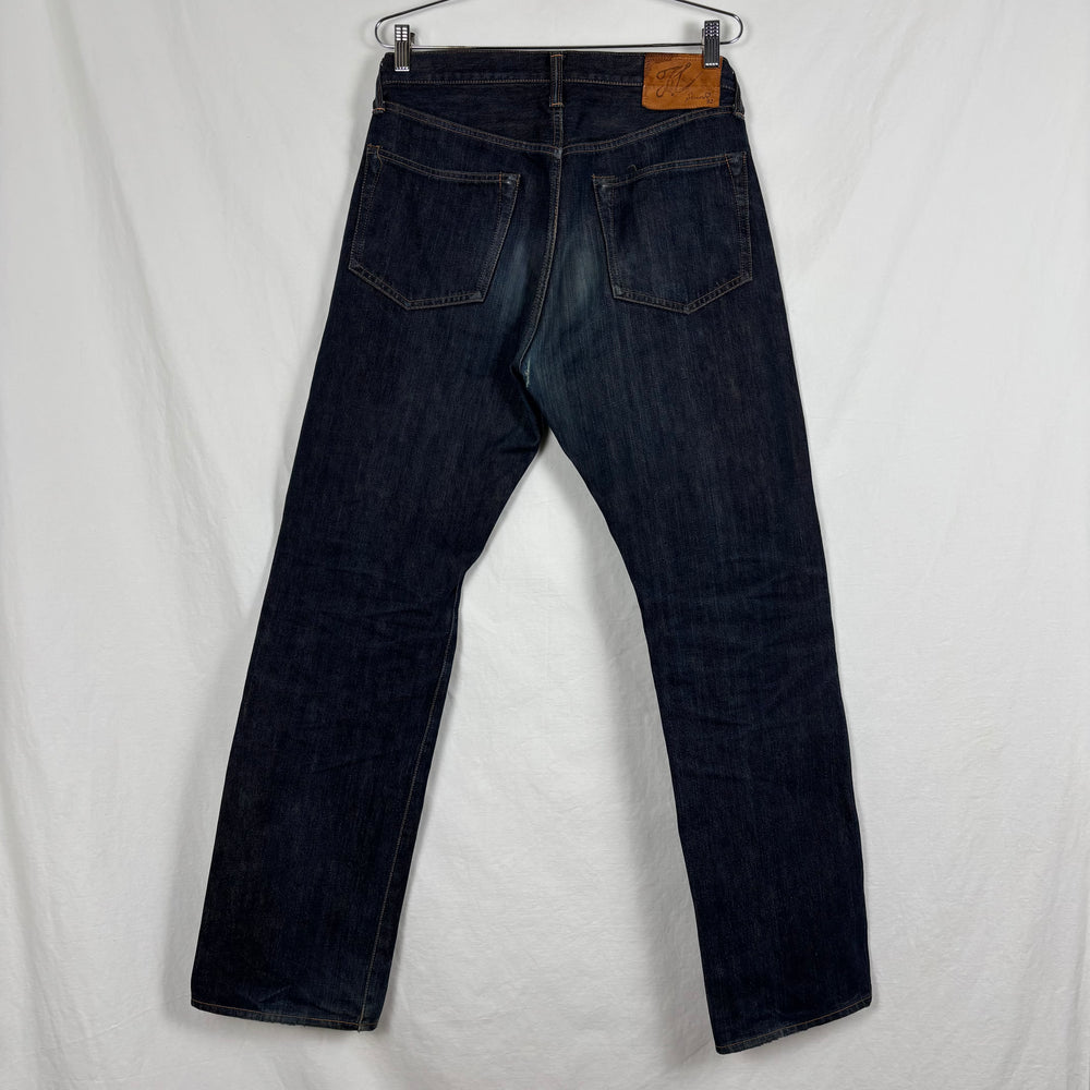 Kaptial 12oz Salvaged Straight Leg Jeans