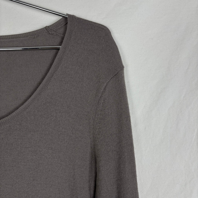 Helmut Lang Asymmetric Cashmere Dress