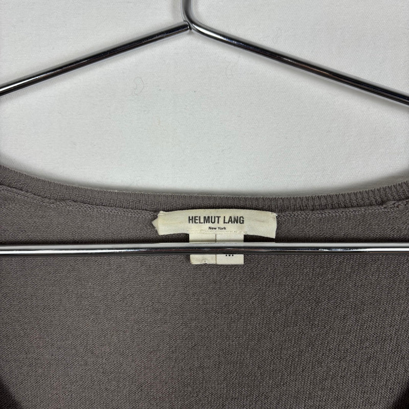 Helmut Lang Asymmetric Cashmere Dress
