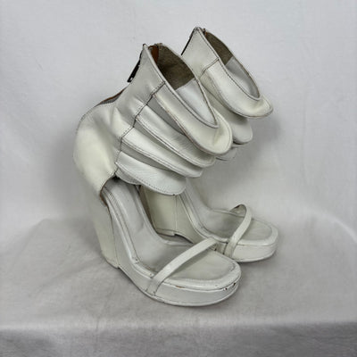 SS12 Rick Owens NASKA Accordion Wedge Heels