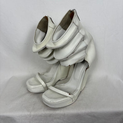 SS12 Rick Owens NASKA Accordion Wedge Heels