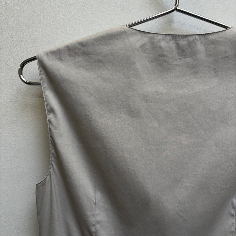 SS11 Prada Side Synched V-Neck Shirt