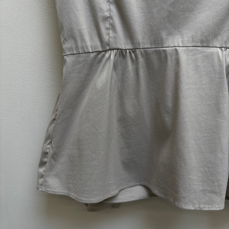 SS11 Prada Side Synched V-Neck Shirt