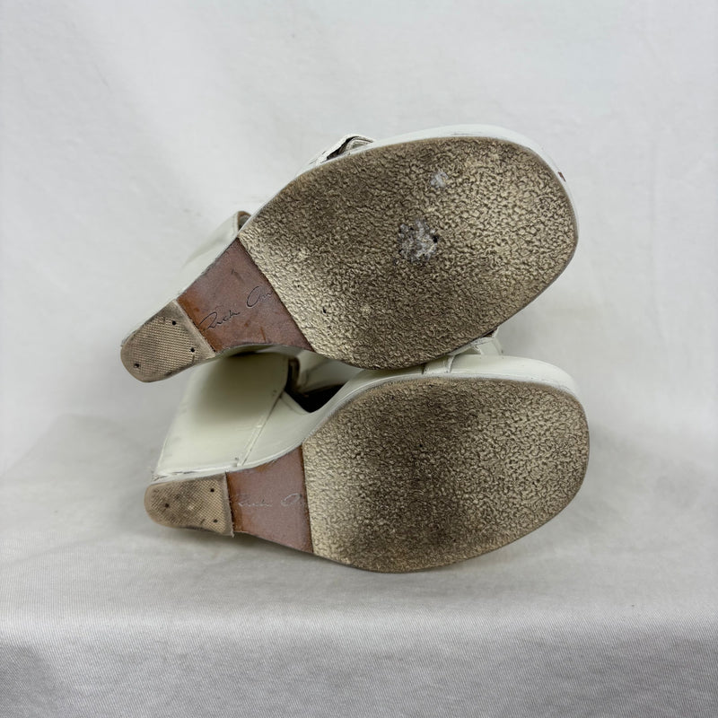 SS12 Rick Owens NASKA Accordion Wedge Heels