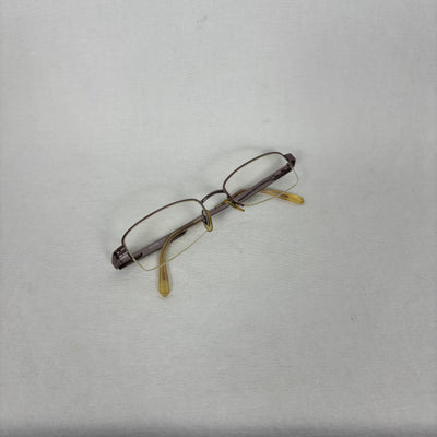 Moschino Half Framed Rectangle Optical Glasses