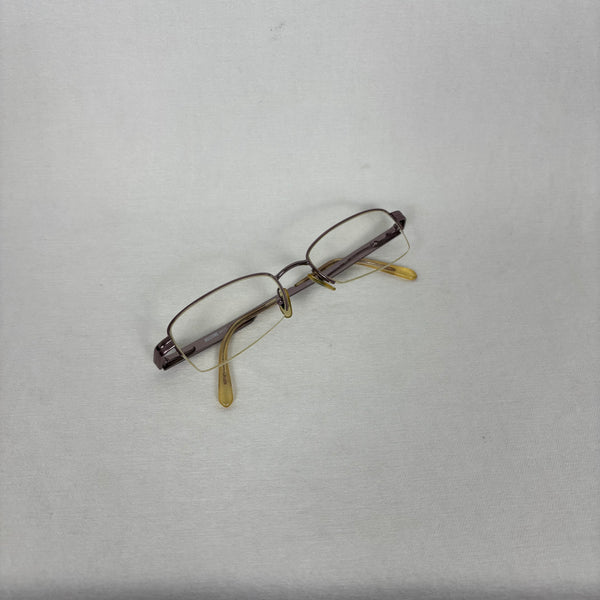 Moschino Half Framed Rectangle Optical Glasses