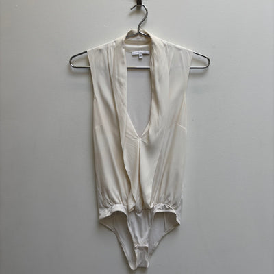 00s PATRIZIA PEPE LAPELLED BODYSUIT