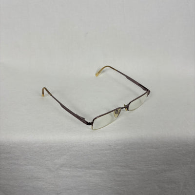 Moschino Half Framed Rectangle Optical Glasses
