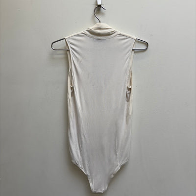 00s PATRIZIA PEPE LAPELLED BODYSUIT