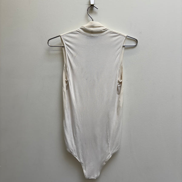 00s PATRIZIA PEPE LAPELLED BODYSUIT