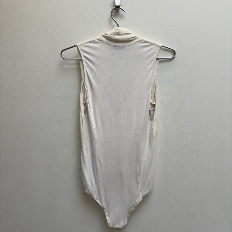 00s PATRIZIA PEPE LAPELLED BODYSUIT