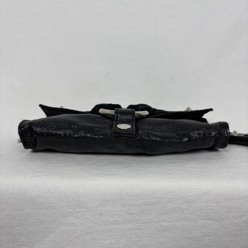 00s Diesel Studded Leather Wrist Bag