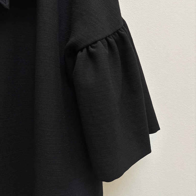 MOSCHINO BOW DETAIL PEACOAT