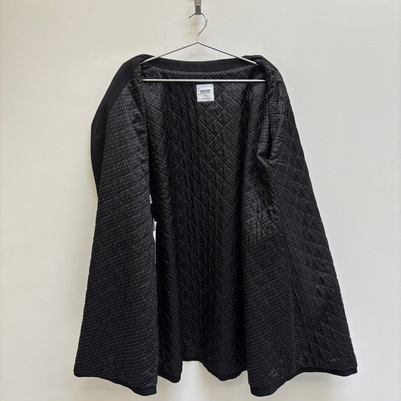 MOSCHINO BOW DETAIL PEACOAT