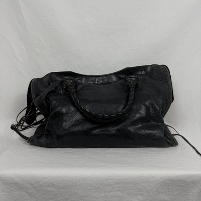 SS09 Balenciaga City Bag By Nicolas Gesquiere in Faded Black
