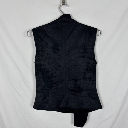 PF07 Rick Owens Brut Leather Sleeveless Jacket