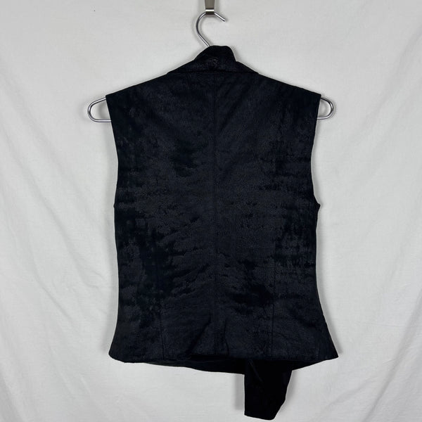 PF07 Rick Owens Brut Leather Sleeveless Jacket