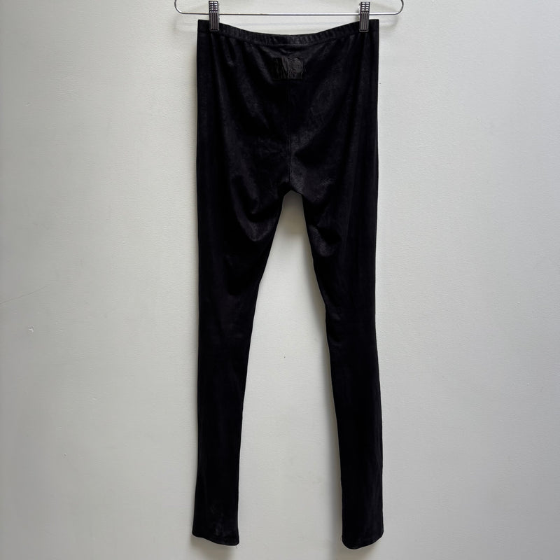 Le Grande Bleu (L.G.B.) Suede Leggings