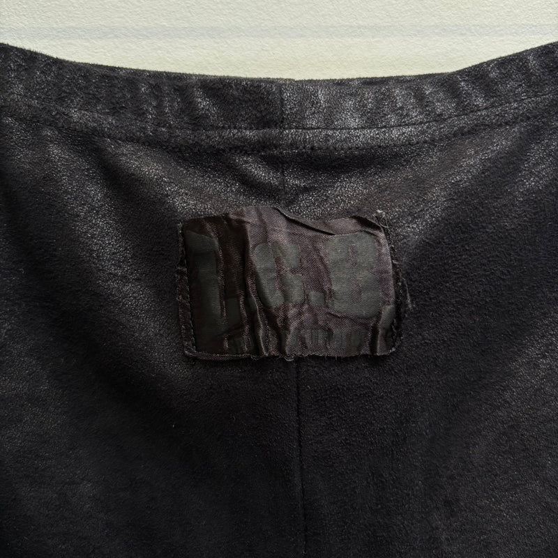 Le Grande Bleu (L.G.B.) Suede Leggings