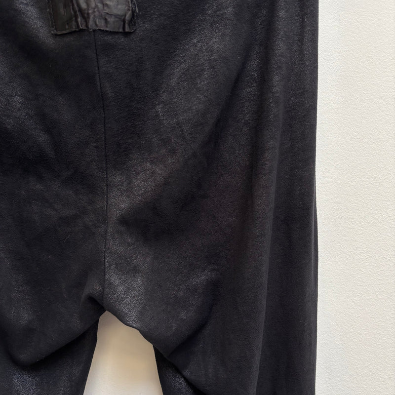 Le Grande Bleu (L.G.B.) Suede Leggings