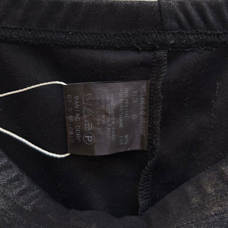 Le Grande Bleu (L.G.B.) Suede Leggings