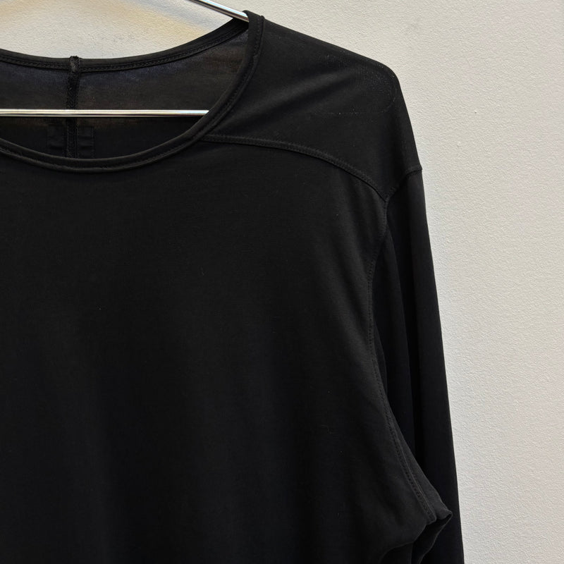 Rick Owens DRKSHDW Cotton Black Long Sleeve