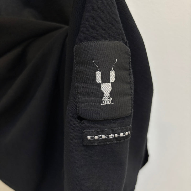 Rick Owens DRKSHDW Cotton Black Long Sleeve