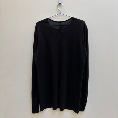 Rick Owens DRKSHDW Cotton Black Long Sleeve