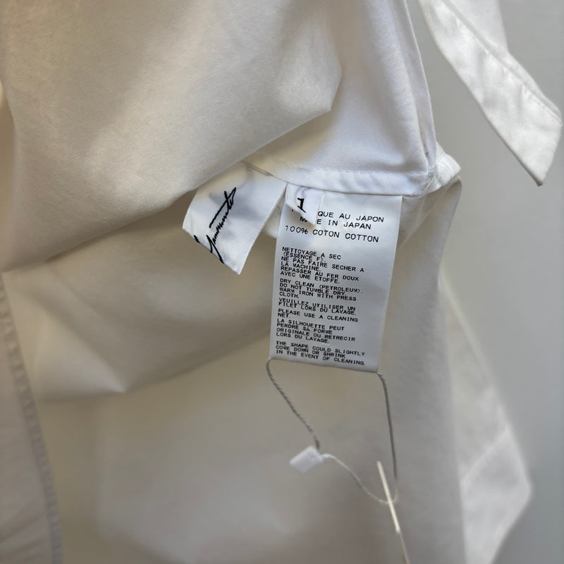 00s Yohji Yamamoto Pointed White Button Up