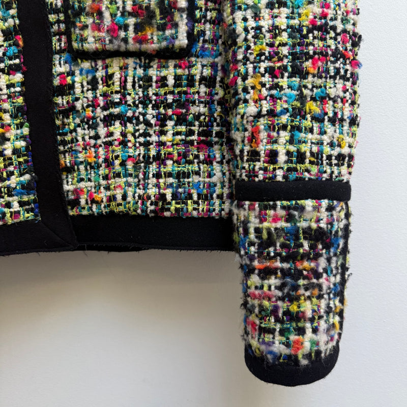 FW07 Balenciaga by Nicolas Ghesquiere Heavy Tweed Jacket