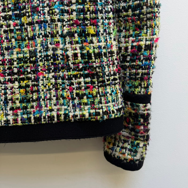 FW07 Balenciaga by Nicolas Ghesquiere Heavy Tweed Jacket