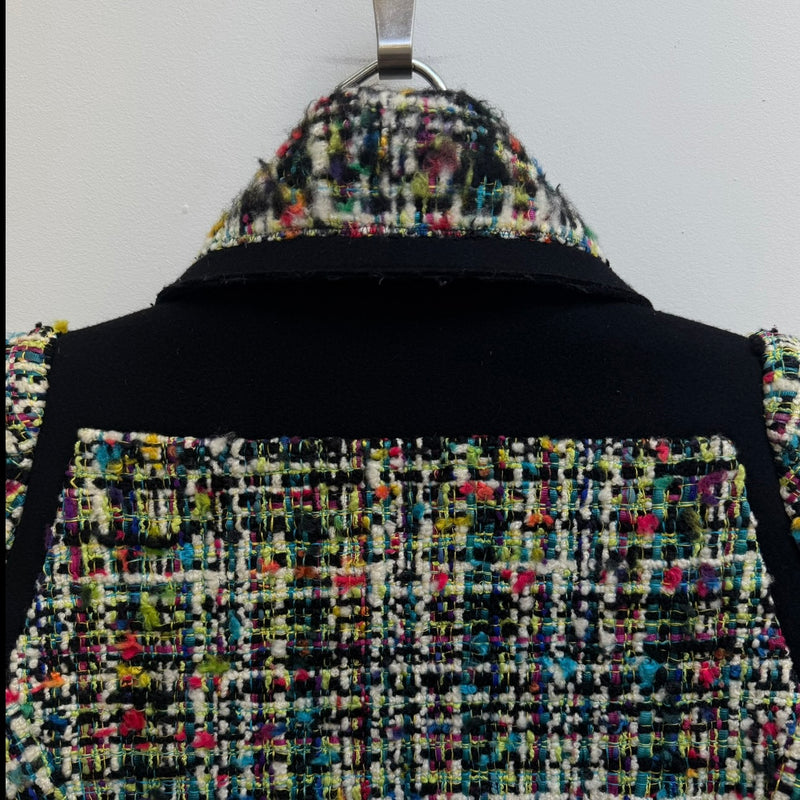 FW07 Balenciaga by Nicolas Ghesquiere Heavy Tweed Jacket