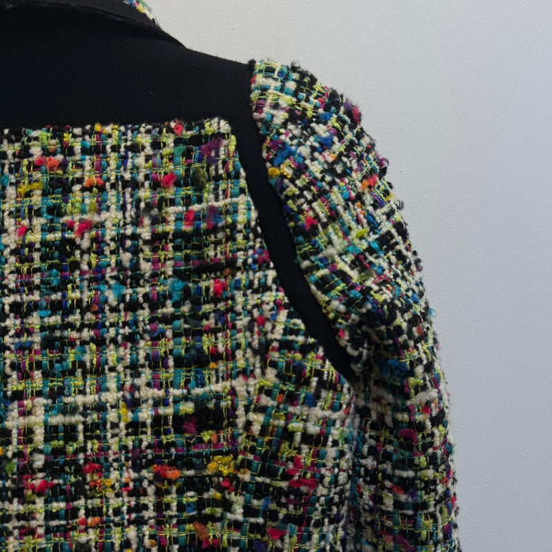 FW07 Balenciaga by Nicolas Ghesquiere Heavy Tweed Jacket