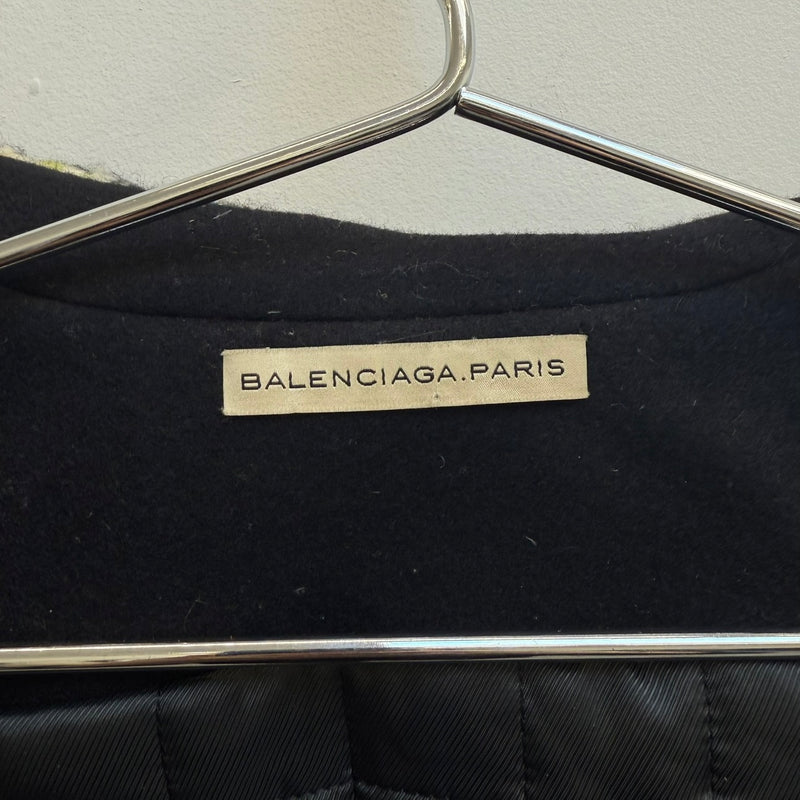 FW07 Balenciaga by Nicolas Ghesquiere Heavy Tweed Jacket