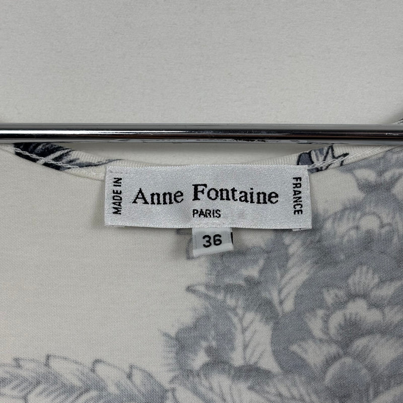 Anne Fontaine Synched Floral Tank Top