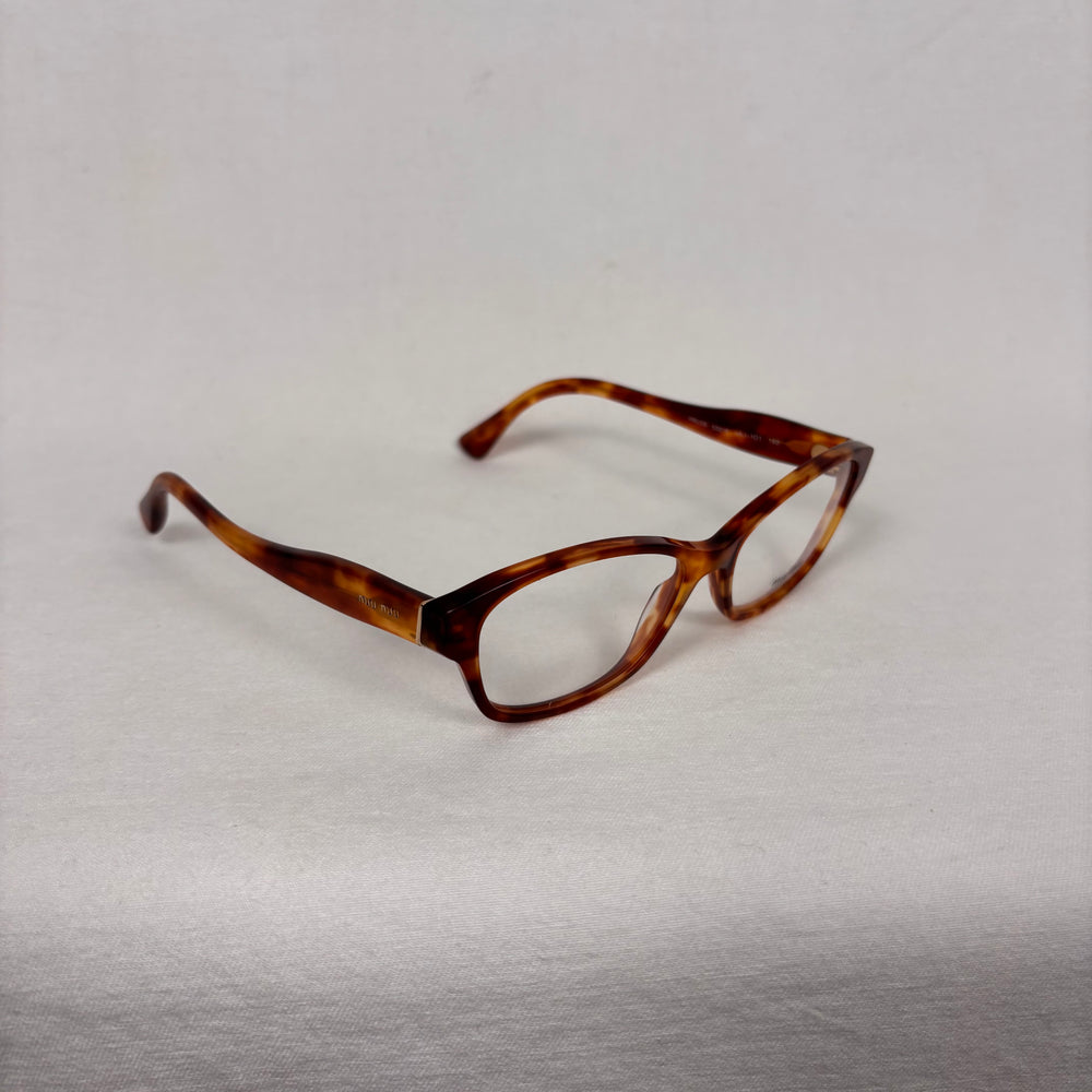 Miu Miu Amber Tortoise Shell Glasses