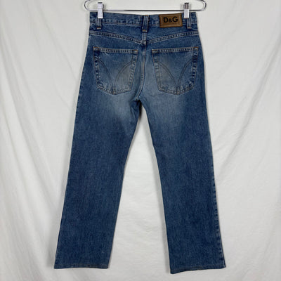 Dolce & Gabbana Straight Light Wash Jeans